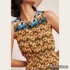 Anthropologie Maeve Imogen Mini Dress (Price Firm)